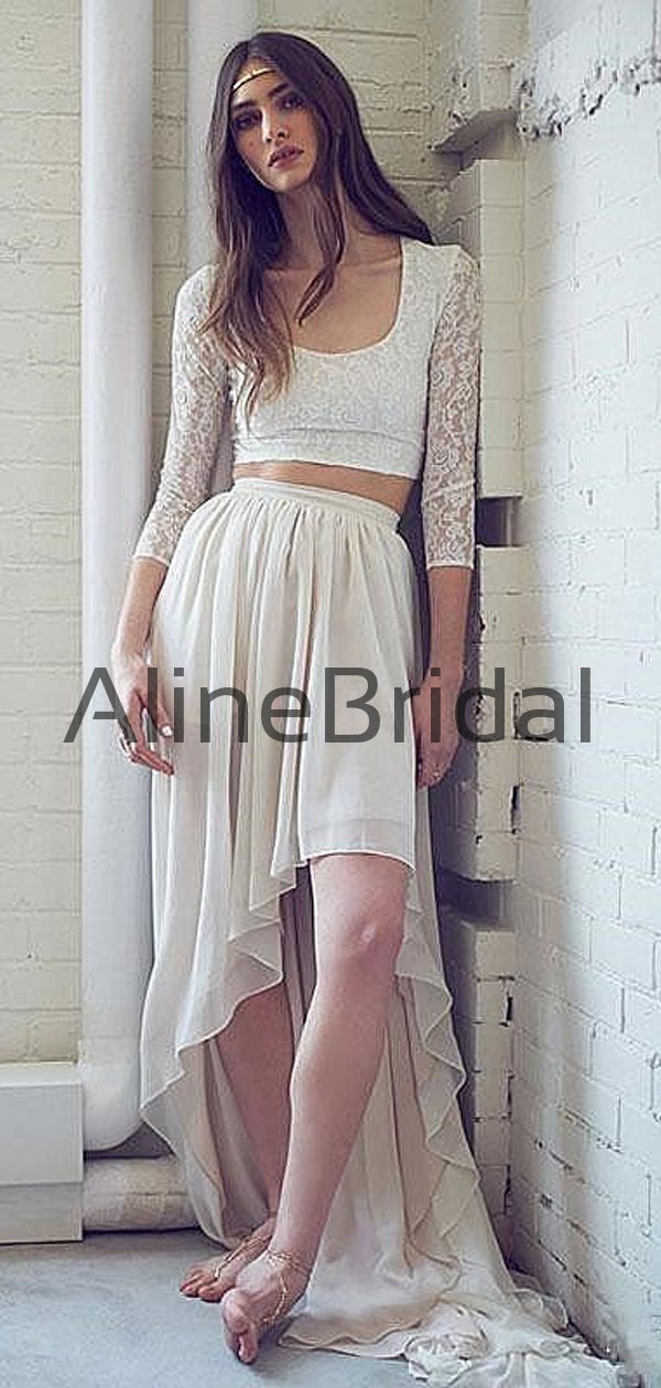 Ivory high low dress 2025