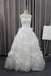 Unique Bubble Organza Sweetheart Strapless Ball Gown Wedding Party Dresses, WD0013