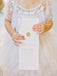 Unique Spaghetti Strap Ruffles Summer Flower Girl Dresses, FGS114