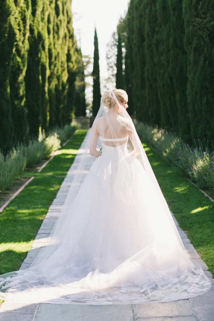 Vintage Ivory Satin Tulle Sweetheart Strapless Ball Gown Wedding Dresses, AB1167