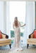 Vintage Lace Long Sleeve See Through Back Nude Mermaid Wedding Dresses, WD0173