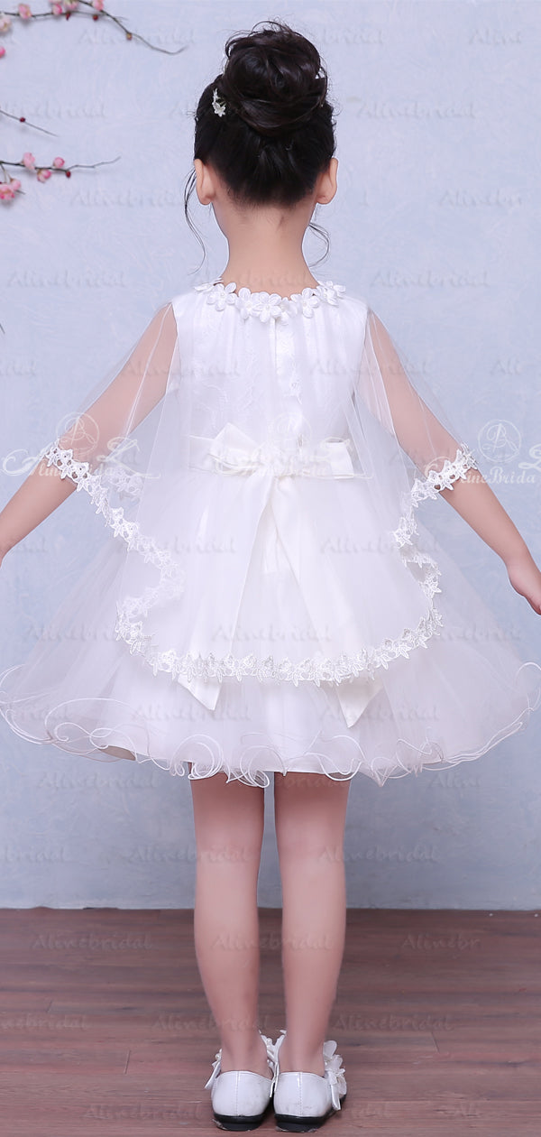 White colour on sale dress for girl
