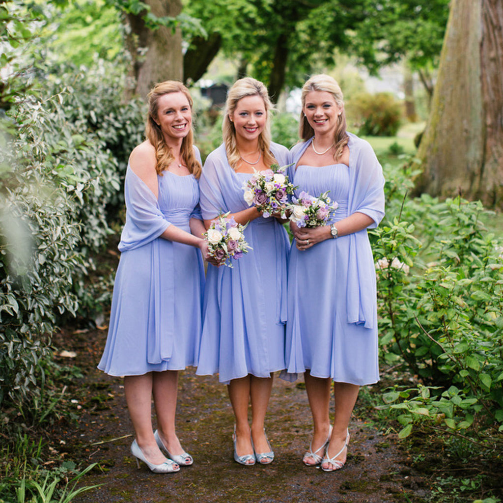 how to wash chiffon bridesmaid dress BABARONI Dusty Blue Dresses Scoop Floor-length Flutter Sleeves with Slit A-line Style:CM1269B02 Bride Blush Pink Sparkly Tamanho:XXS