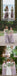 Mismatched Elegant Popular A-line Sleeveless Square Neck Lace Bridesmaid Dresses. AB1197