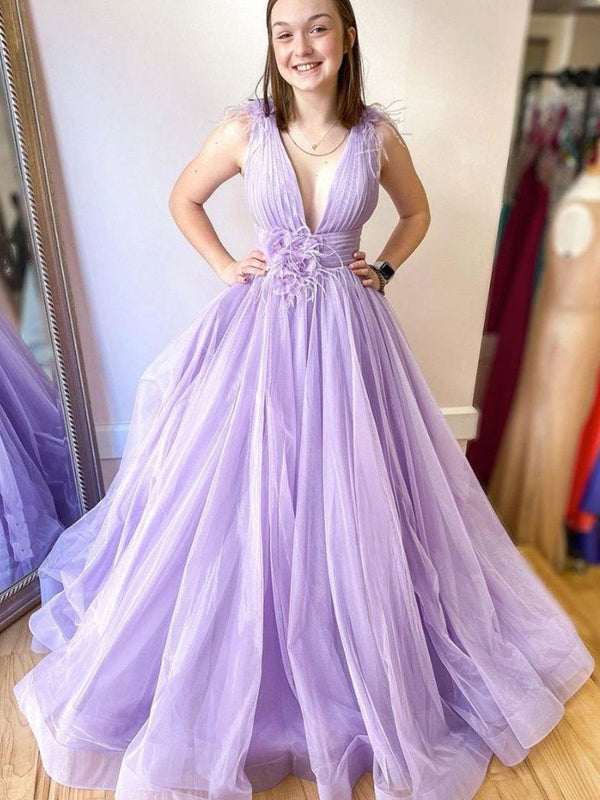 Elegant Black Sleeveless V-neck A-line Long Prom Dress, PD3132 AlineBridal Elegant Black Sleeveless V-neck A-line Long Prom Dress, PD3132 AlineBridal