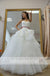 Gorgeous Lace Up Back Ball Gown Ruffles Tulle  Wedding Dresses, AB1143