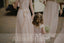 Lovely Handmade Flower Strap Pink Ankle Length Flower Girl Dresses, FGS042