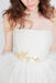 Gold Star Bridal Sash, Crystals Pearl Wedding Sash,Skinny Bridal Sash, rhinestone wedding sash, SA0043
