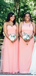 Multi Styles Long Chiffon Colorful Comfy Bridesmaid Dress, BD3047