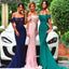 Long Off Shoulder Sequined Mermaid Wedding Party Bridal Gown Bridesmaid Prom Dress. PD0008