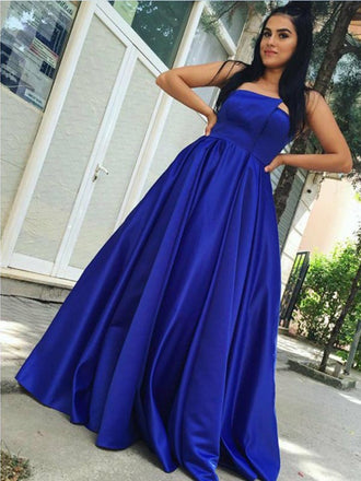 Sparkly A-line Floor-length Sweetheart Long Tulle Prom Dresses, PD0028