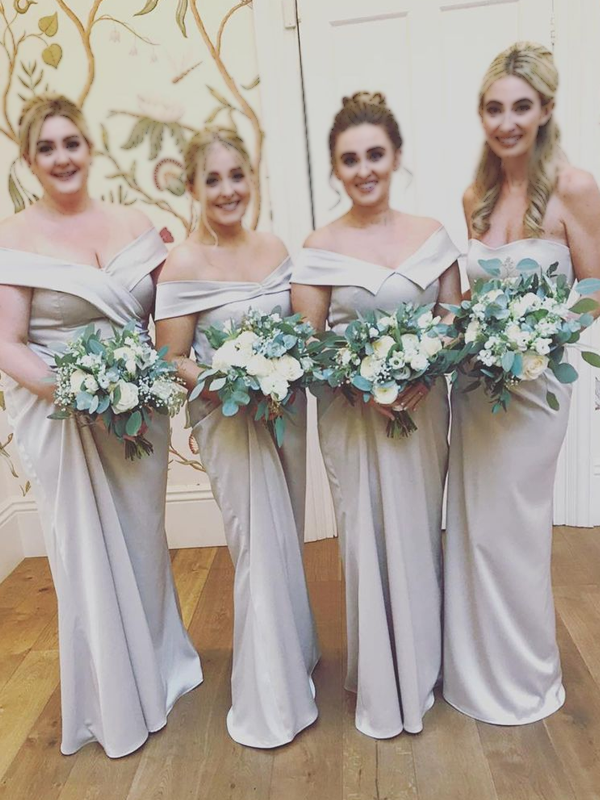 Sexy Multi Style Mermaid Champagne, Cream Long Bridesmaid Dress, BD304 AlineBridal Sexy Multi Style Mermaid Champagne, Cream Long Bridesmaid Dress, BD304 AlineBridal