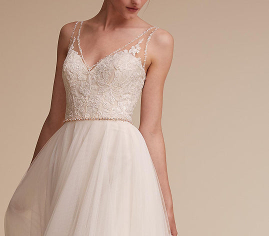 Bridal Belt Silver Crystal Bridal Sash For Women Elegant Wedding